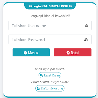 Register PGRI Ogan Komering Ulu Timur - Persatuan Guru Republik Indonesia Cabang Ogan Komering Ulu Timur